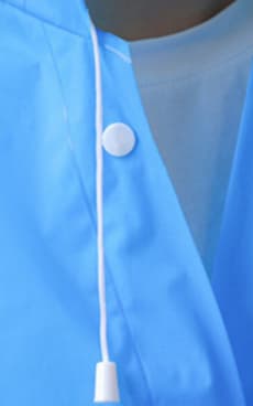 후드 조절끈 실제 제품 사진